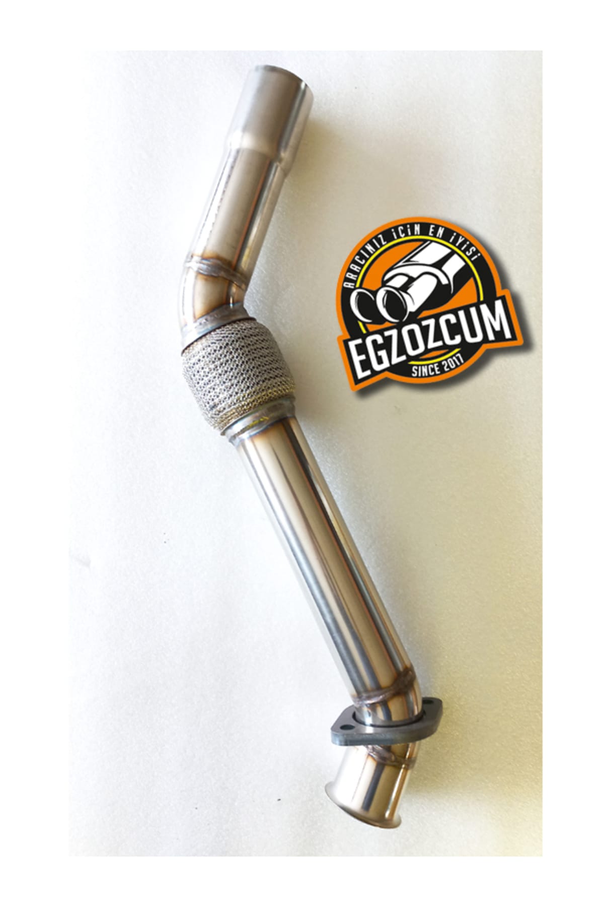 Bmw E60 E90 163 Hp N47 Uyumlu %100 Krom Downpipe - Mühendislik Garantili Yüksek Güvenli Per