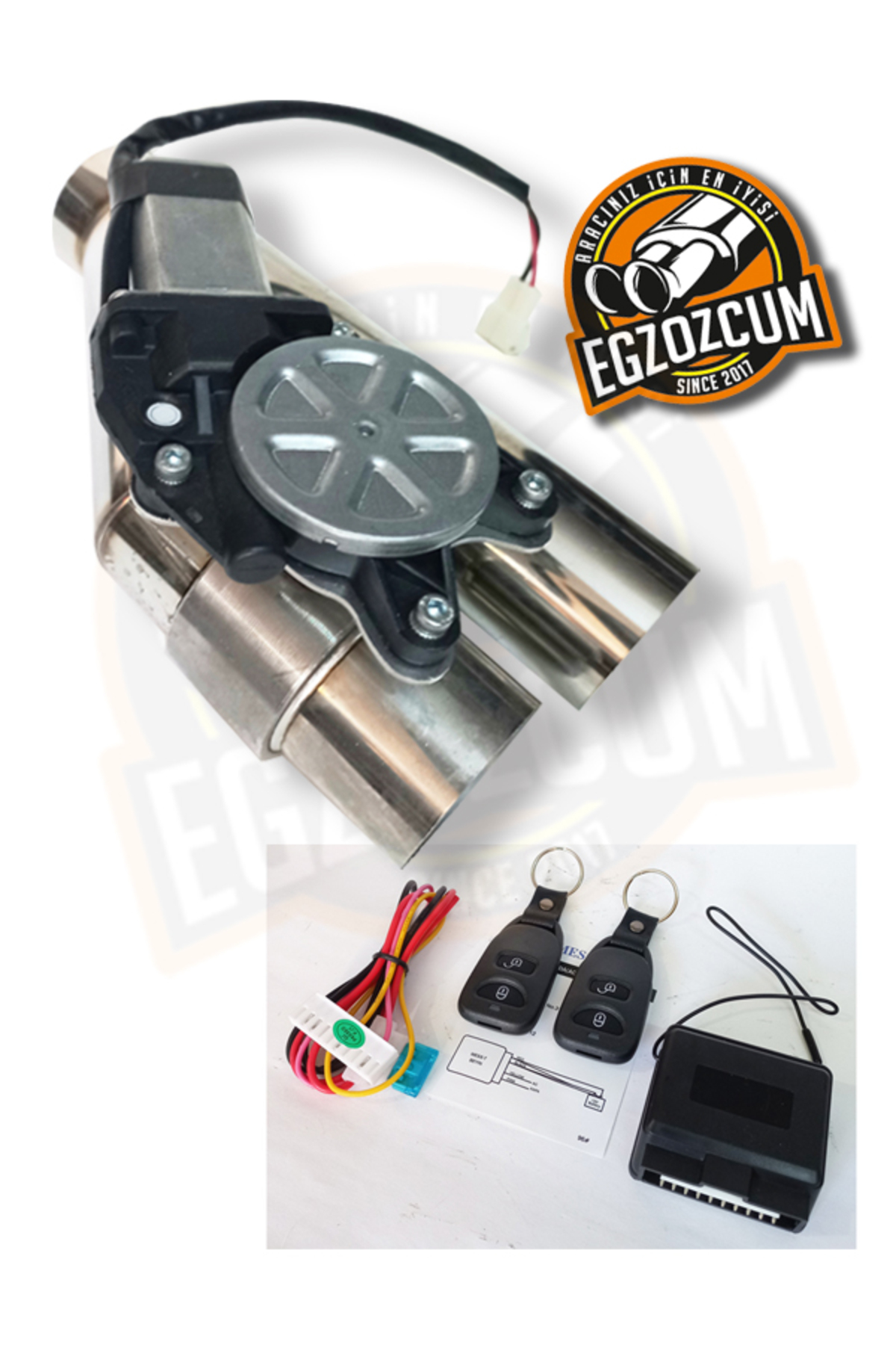 60mm Kumandalı Motorlu Paslanmaz Krom Pantolon Jikle Orta Cutout Warex