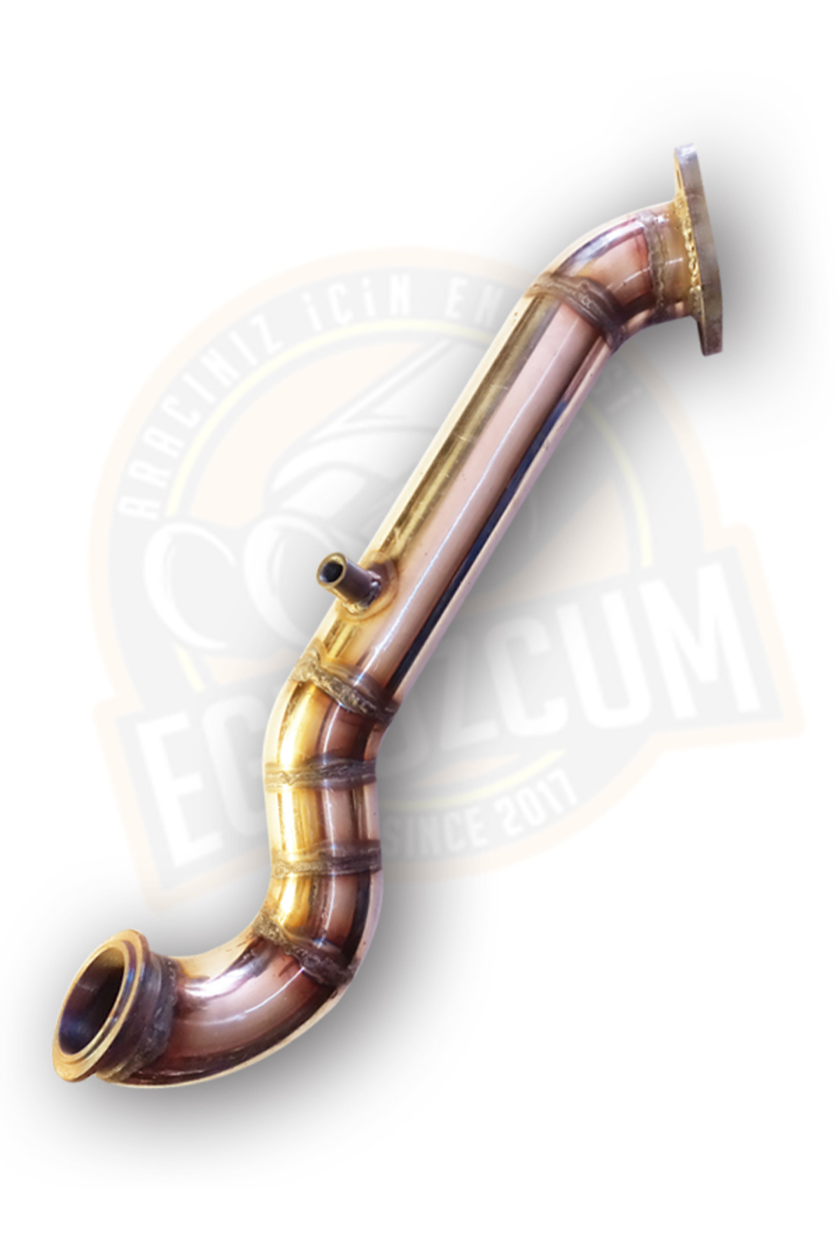 Fiat Doblo 1.6 Multijet Euro5 %100 Paslanmaz Krom Downpipe Motorunuzu Rahatlatan
