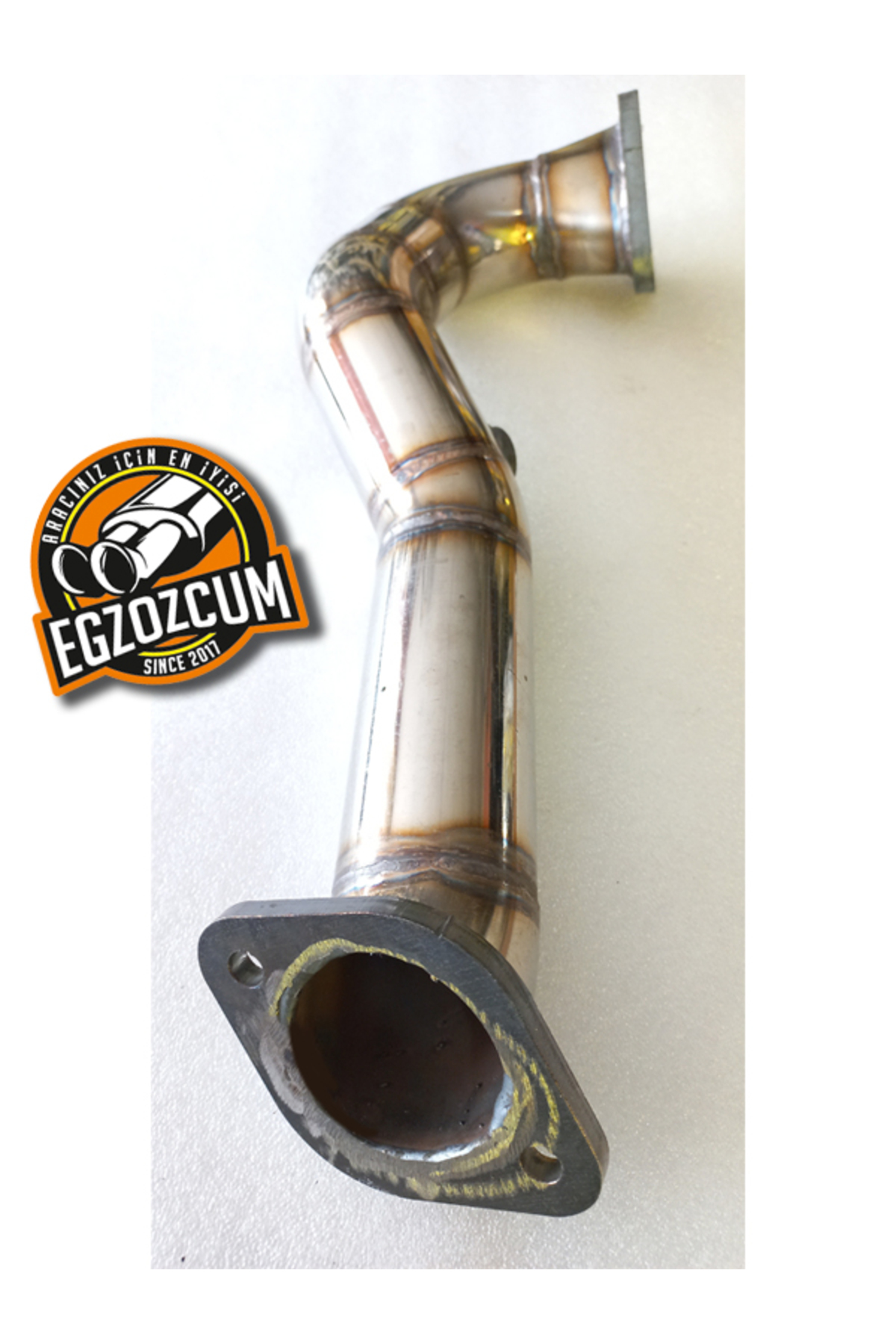 Volkswagen Scirocco 122 Hp / Polo Tsi / Jetta Tsi %100 Krom Downpipe Güvenli
