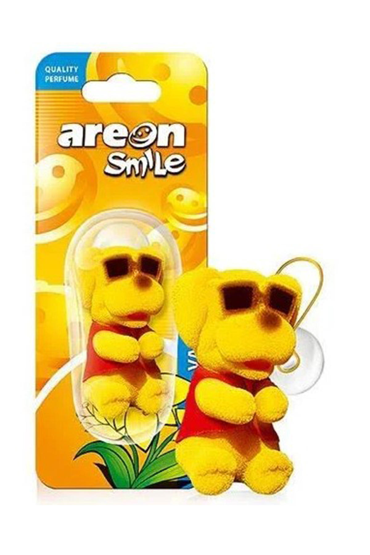 Sevimli köpek OTO Araba kokusu sarı/kırmızı vanilya Güvenli