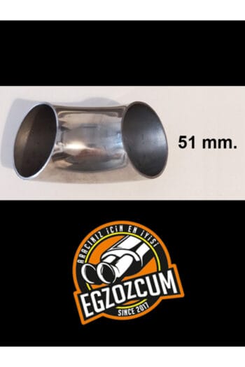 51 Mm Paslanmaz Krom Dirsek Boru - Yüksek Mukavemetli, Dayanıklı Ve Güvenli Tasarım