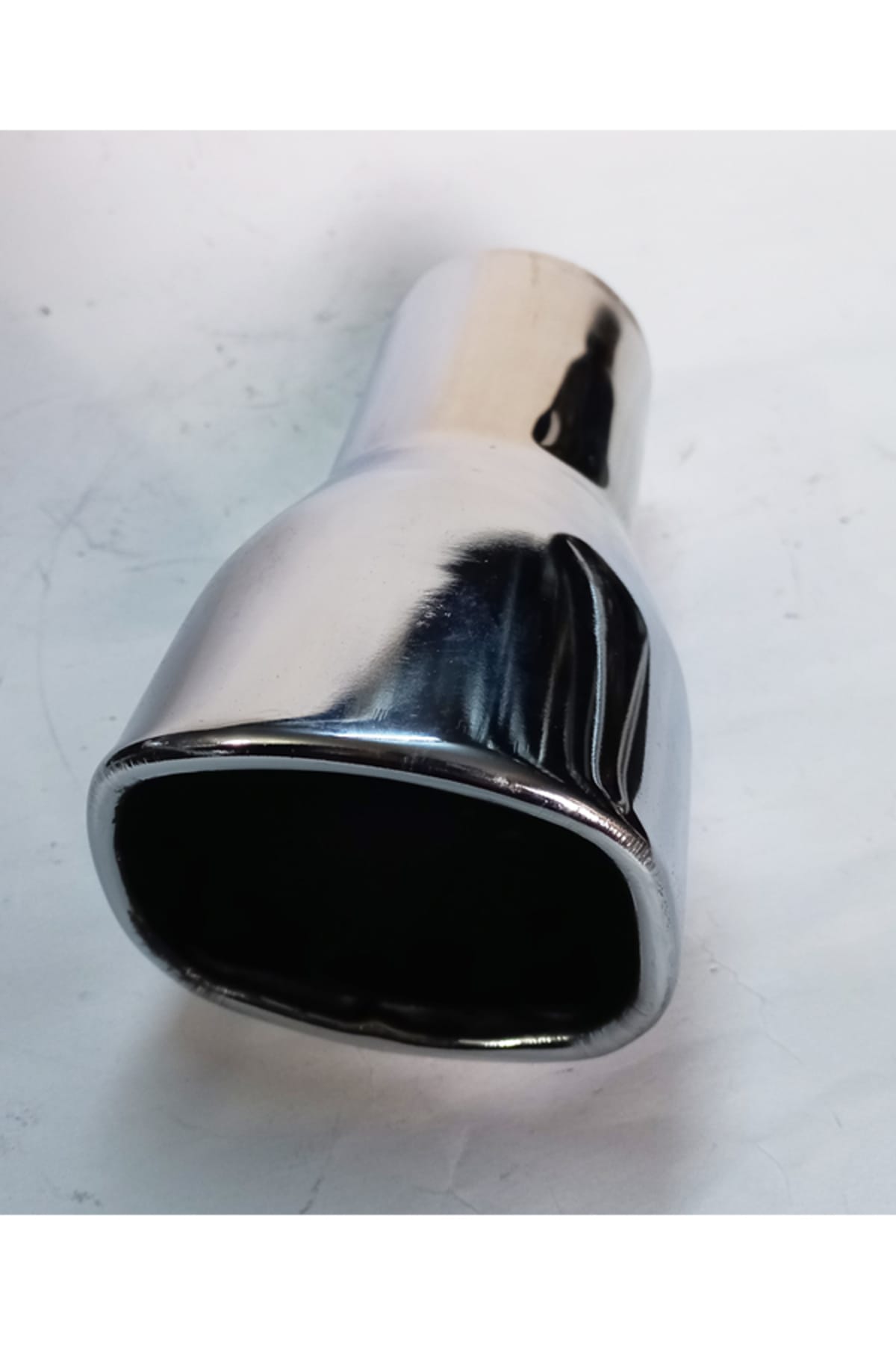 | 60 Mm Nikelaj Kare Tasarım Sessiz Egzoz Ucu