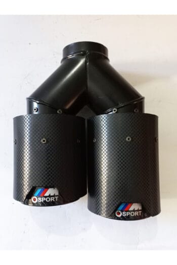| 90 Mm SOL Dual Karbon Akrapovic M-Sport Logolu Egzoz Ucu