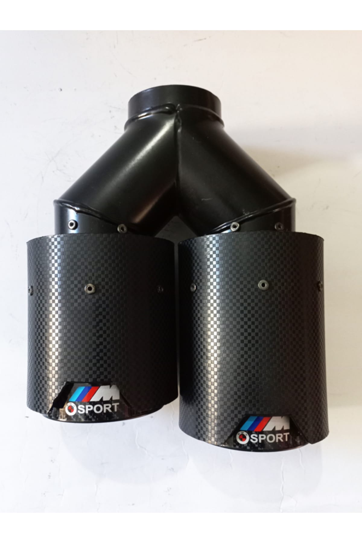 | 90 Mm SOL Dual Karbon Akrapovic M-Sport Logolu Egzoz Ucu
