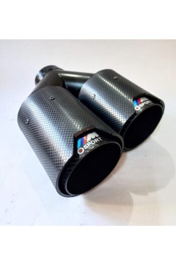 | 90 Mm SAĞ Dual Karbon Akrapovic M-Sport Logolu Egzoz Ucu