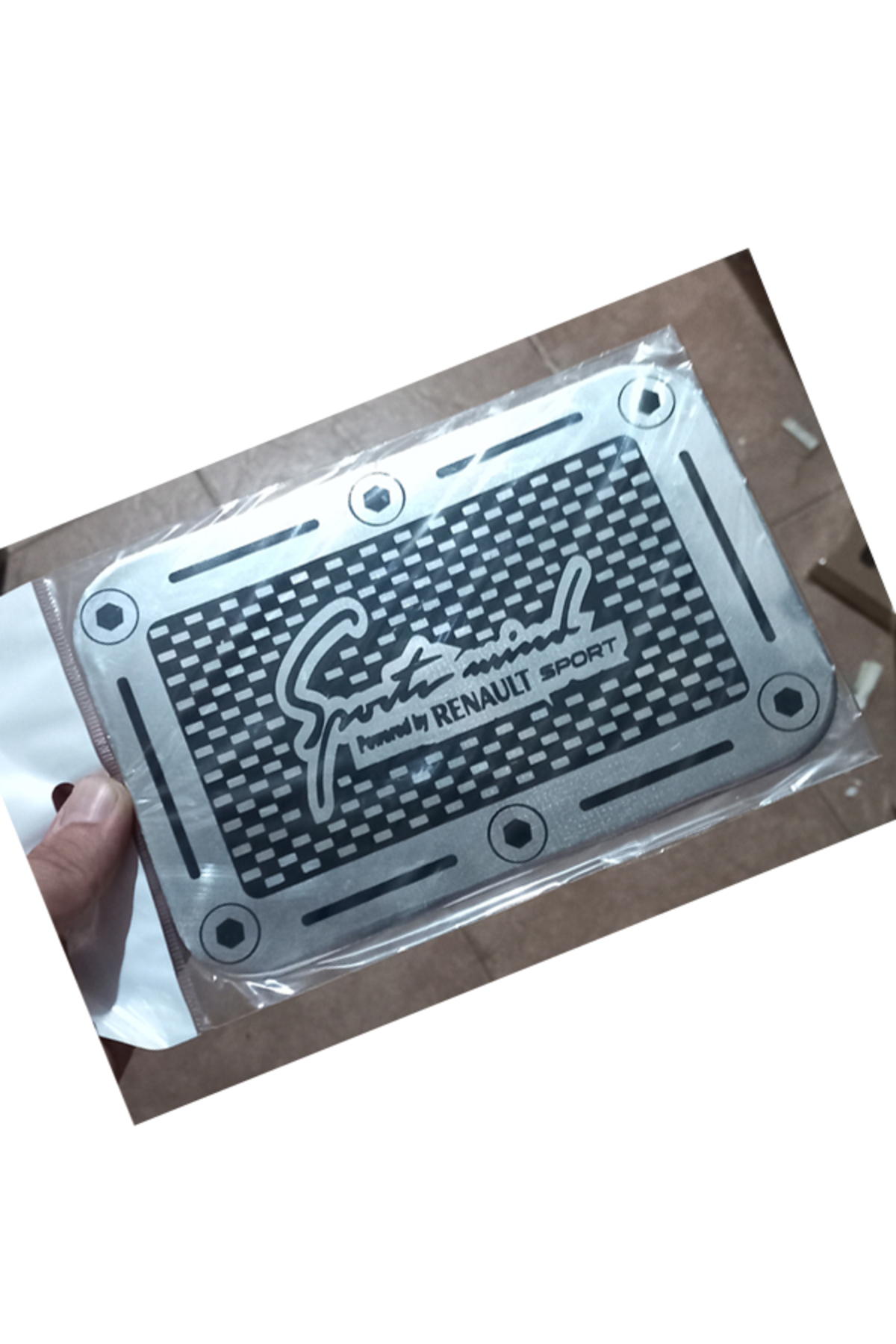 Renault 9 sport reno depo kapağı parlak çıkartma yapıştırma sticker