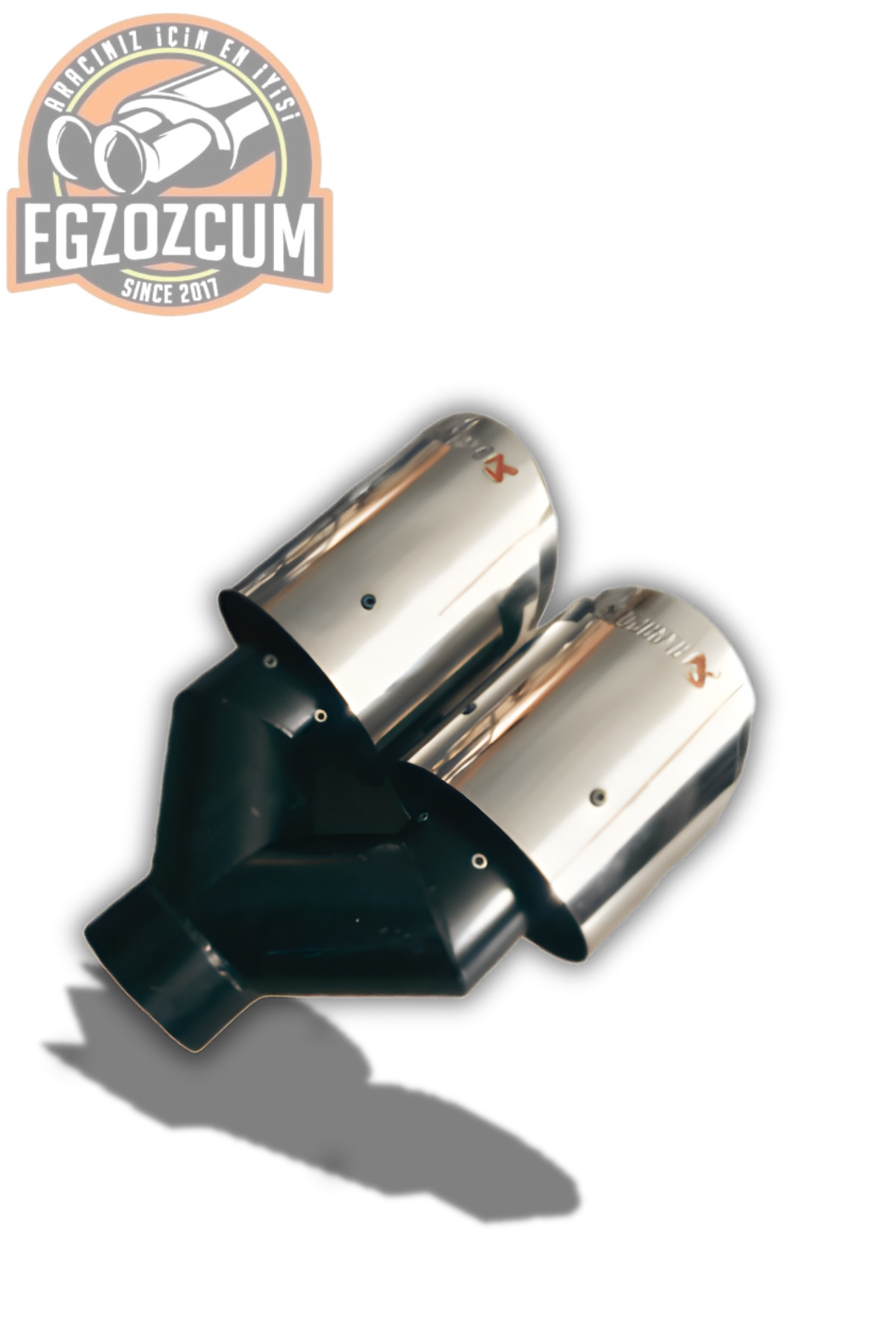 | Akrapovic 100 Mm Dışı Tam Krom Sol Çıkış Egzoz Ucu - Paslanmaz Seri